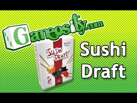 Gameosity Reviews Sushi Draft