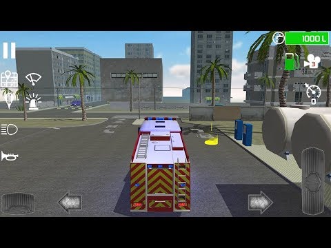 Fire Engine Simulator (by SkisoSoft) Android Gameplay [HD]