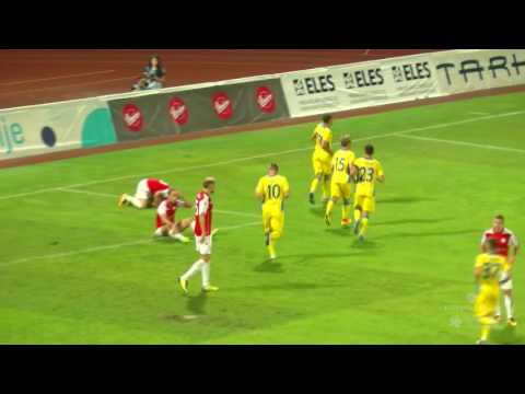 8. krog: Domžale - Aluminij 2:0; Prva liga Telekom Slovenije 2016/17