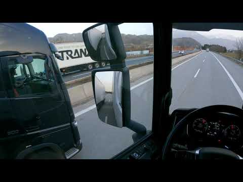 POV Scania S410 Draining from Mention to Austria