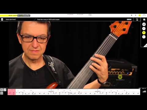 Bass lessons: Alain Caron - This Or That - on isYOURteacher App