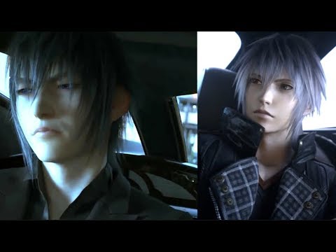 Noctis In FF Versus XIII Vs Yazora In Kingdom hearts 3 Remind DLC