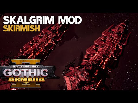 6x Erebus vs 3x Endurance | Skalgrim Mod Skirmish | Battlefleet Gothic: Armada 2