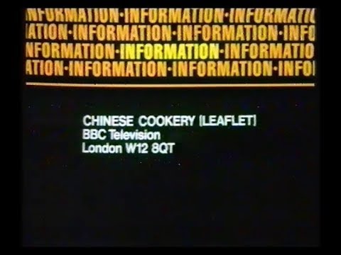 BBC1 Continuity & Closedown - 1987