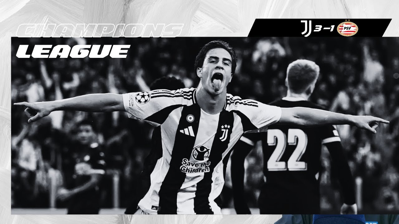 JUVE-PSV 3-1