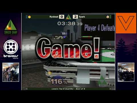 Smash Camp 2019 Losers Top 12 - Spark (Sheik) vs Ryobeat (Peach)