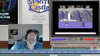 Sprite Castle Plays Yie-Ar Kung Fu (Commodore 64)