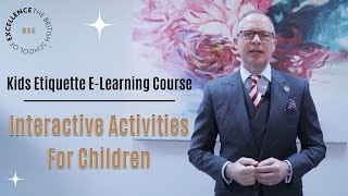 Kids Etiquette E-Learning Course | Interactive Activities For Children