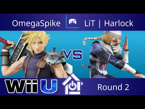 Typo @ Lab 7/13/17 - OmegaSpike (Cloud) vs LiT | Harlock (Sheik) - Smash 4 Round 2