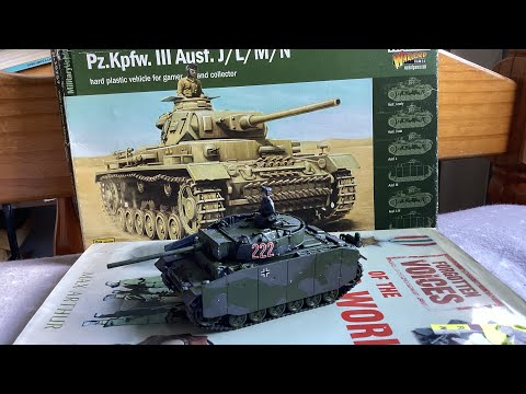 Italeri Pz.Kpfw. III Ausf.M full model kit build with instructions.
