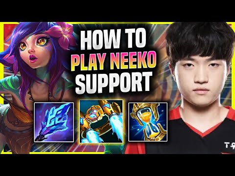 LEARN HOW TO PLAY NEEKO SUPPORT LIKE A PRO! - T1 Keria Plays Neeko Support vs Senna! | Season 2022