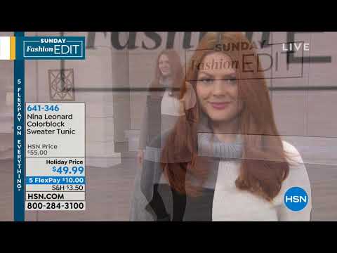 HSN | Sunday Fashion Edit 12.30.2018 - 11 AM