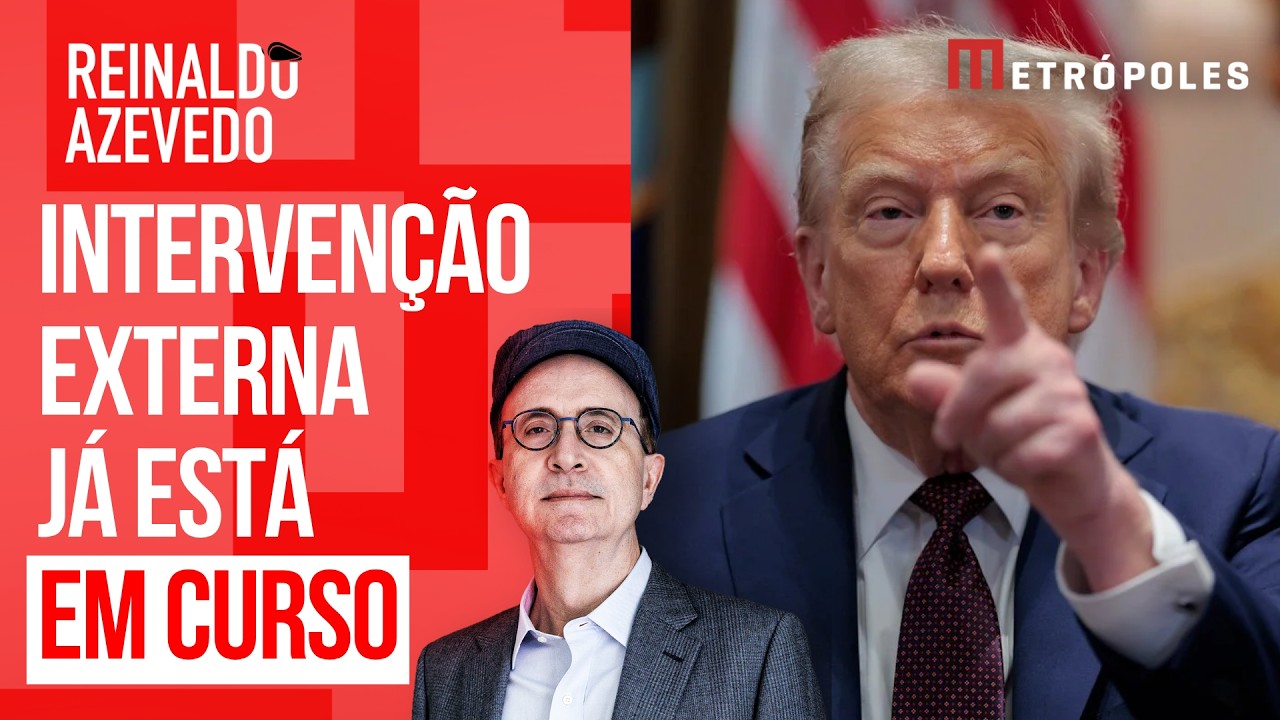  Reinaldo Azevedo – Governo Trump libera fundo contra STF; OEA alerta para ação externa na eleição
