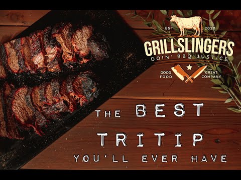 The best way to cook TRI TIP!! Low and slow "Brisket...