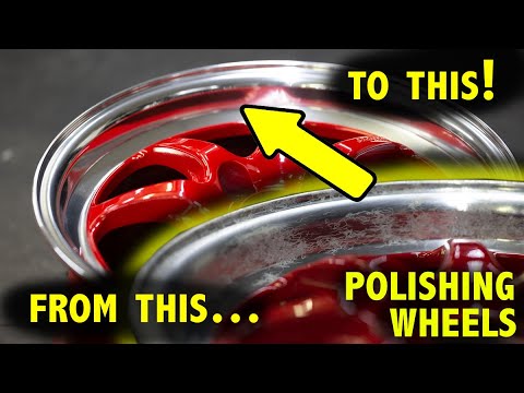 1989 CRX Rescue Part 4 - Polishing Wheels