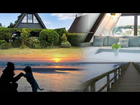 Roomtour: Nur 800m zum Meer "Ferienhaus Küstenkind" in Fedderwardersiel (Butjadingen)