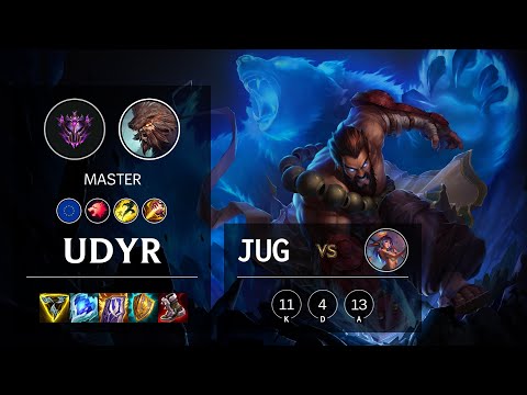 Udyr Jungle vs Lillia - EUW Master Patch 11.20