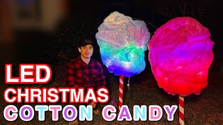 LED CHRISTMAS COTTON CANDY - DIY Tutorial