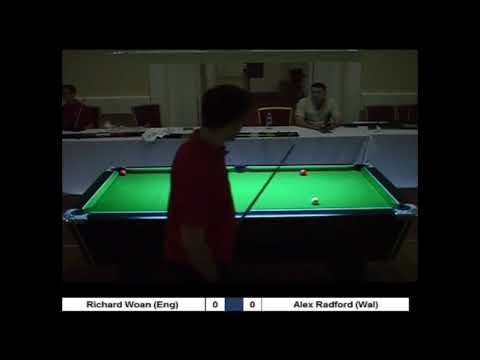UPC Men's Student International Masters 2017 -  Richard Woan (Eng) vs Alex Radford (Wal)