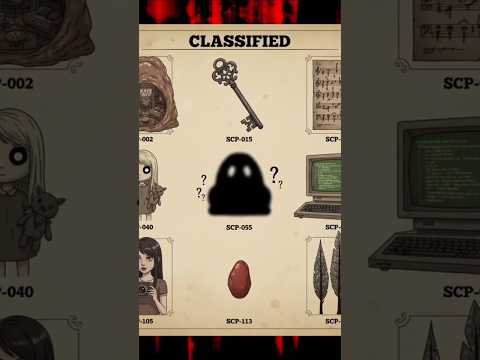 "This SCP Deletes Your Memory" 😵  #scp055#scp