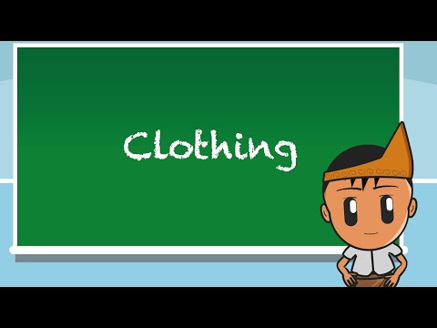 Learn Indonesian online - Clothing - Lesson 20