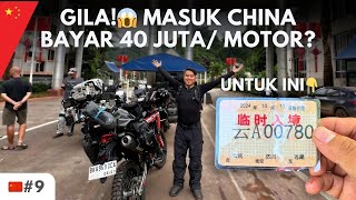 Download lagu Expensive & Strict! This is How Hard It Is to Enter China by Motorcycle from Indonesia! mp3