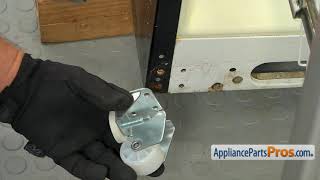How to Replace Whirlpool/KitchenAid/Maytag Refrigerator Cabinet Roller WPW10515763