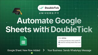 Download the video "Automate WhatsApp Messages with DoubleTick API: Send Template Messages on Google Sheet Updates"