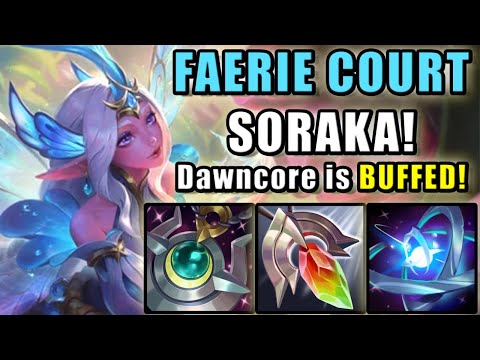 FAERIE COURT SORAKA IS HERE! nzan_ Plays the New PRETTY SKIN! | Diamond Support | Patch 14.10