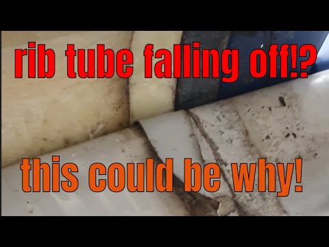 are your Hypalon older Ribeye or newer ribtec Rib Tubes pulling off the hull? - Here's Why
