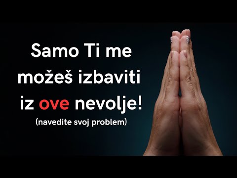 Molitva za brzu Božju pomoć u nevolji