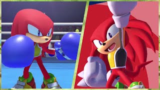 All 24 Events (Knuckles gameplay) | Mario & Sonic at the Olympic Games Tokyo 2020 (Switch)