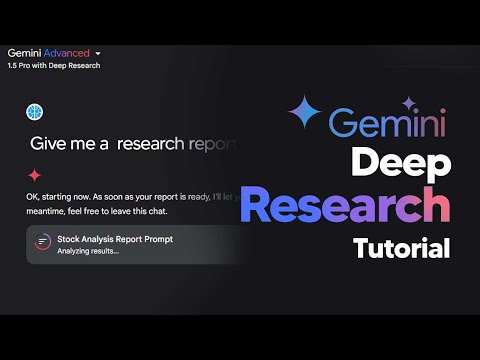 How To Use Gemini Deep Research (BEATS Perplexity!) Google Gemini Deep Research Tutorial