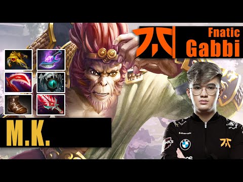 Monkey King Safelane | Fnatic.Gabbi | 22 KILLS MONKEY KING CARRY TOO IMBA | 7.32d Gameplay Highlight