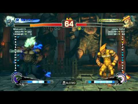 SSF4 AE: Wildcat815 (Oni) vs yoshi 5952 (Adon) - Ranked Match (720p HD)