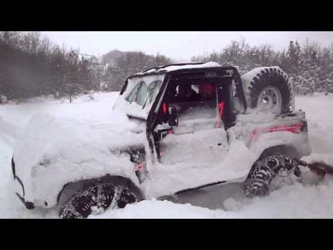 Cinghiali del Santerno 4x4. Nerone il Princi e la neve..