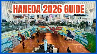 Haneda Airport JAPAN 2026 Travel Guide 🇯🇵 First Time Arrival - Transport - SIM - Money & Entry Rules