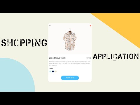 Shopping App with Flutter
