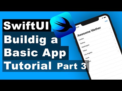 SwiftUI App Tutorial Part 3 - The Basics of SwiftUI