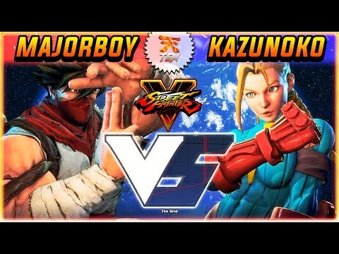 SFV/SF5 ✪ MAJORBOY VS KAZUNOKO | FIRST TO 3 - STREET FIGHTER V