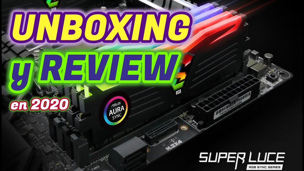 Watch Now REVIEW en español RAM Geil SUPER LUCE RGB 8GB 3200 Mhz REVIEW en español RAM Geil SUPER LUCE RGB 8GB 3200 Mhz