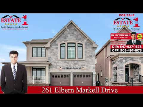 261 Elbern Markell Drive, Brampton-VIRTUAL TOUR