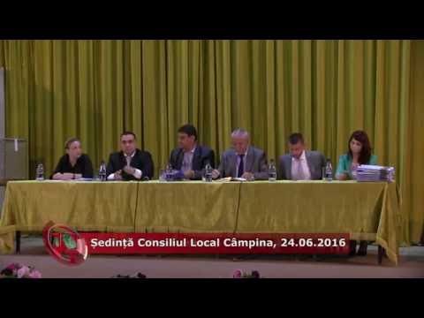 Emisiunea Proiecte pentru comunitate – 27 iunie 2016- Ședință Consiliul Local Câmpina