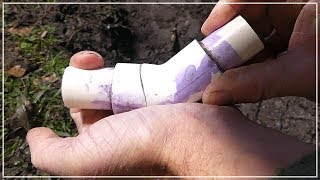Fixing Broken PVC Pipe In The Dark