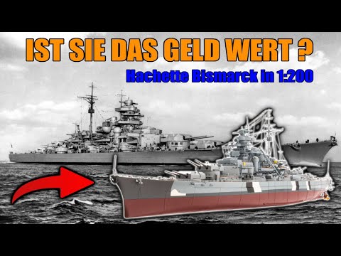 Is it worth the money? My review of the HACHETTE Bismarck in 1:200