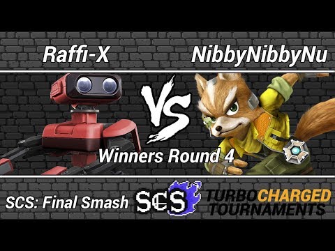 SCS: Final Smash Wii U Singles (Winners Round 4) - Raffi-X (R.O.B.) vs. NibbyNibbyNub (Fox/Wii Fit)