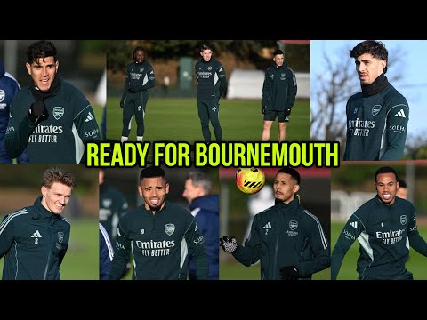 Focused & Ready: Arsenal Prepare for Bournemouth Showdown