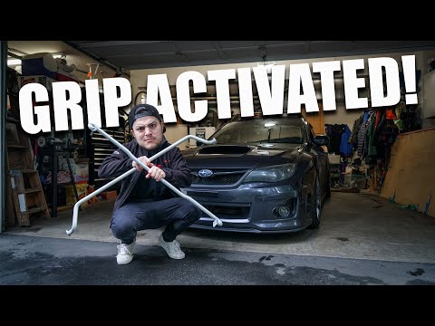 Subaru WRX Gets Whiteline Sway Bar and Endlinks!