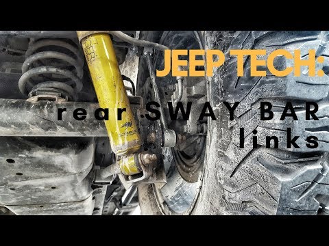 Jeep Build - Rubicon Express Rear Sway Bar Links