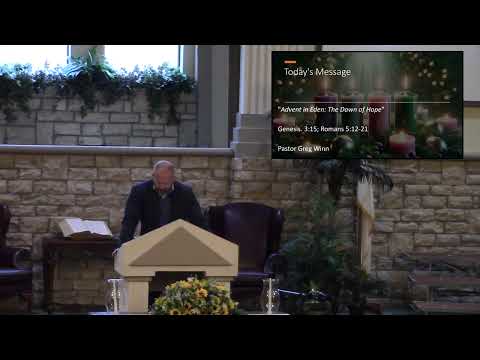 Advent in Eden: the Dawn of Hope